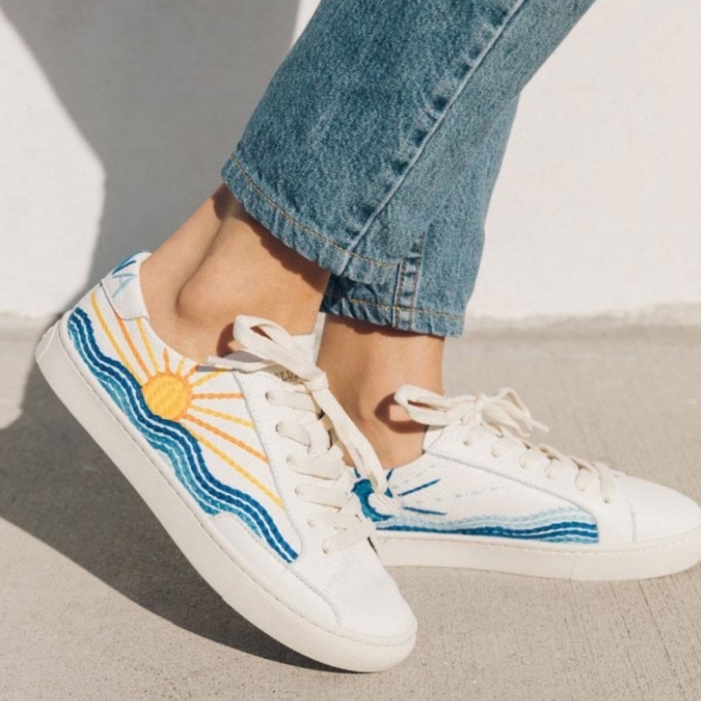 Soludos Sunrise Sunset Sneaker  Women’s Size 8